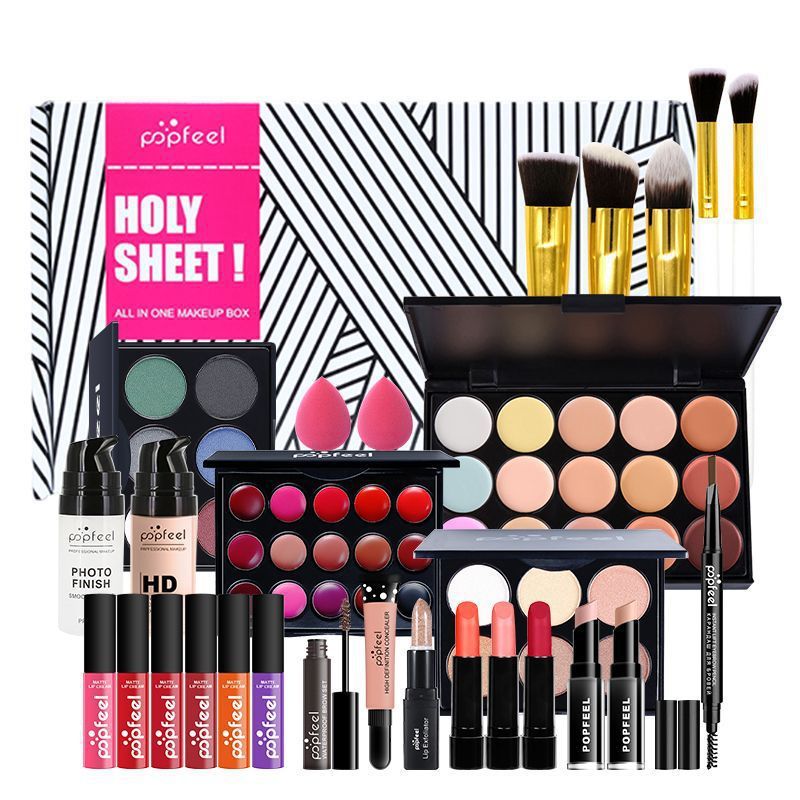 Makeup Cosmetics Set Beginner Combination Concealer Eyeliner Eyebrow Pencil Makeup Cosmetics Set Beginner Combination Concealer Eyeliner Eyebrow Pencil
